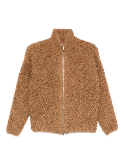Max Mara Oggetti zip-up cardigan - Brown - zdjęcie produktu nr 1