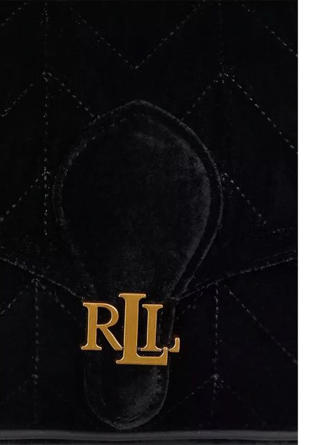 Lauren Ralph Lauren quilted chain-strap shoulder bag - Black
