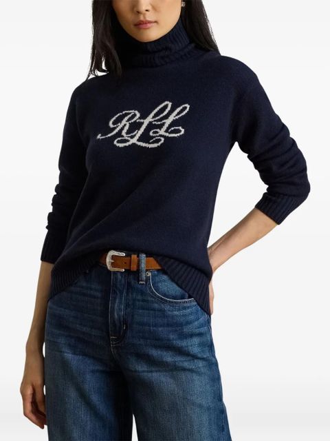 Lauren Ralph Lauren roll-neck sweater - Blue