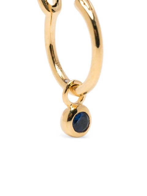 Missoma tennis charm hoop earrings - Gold