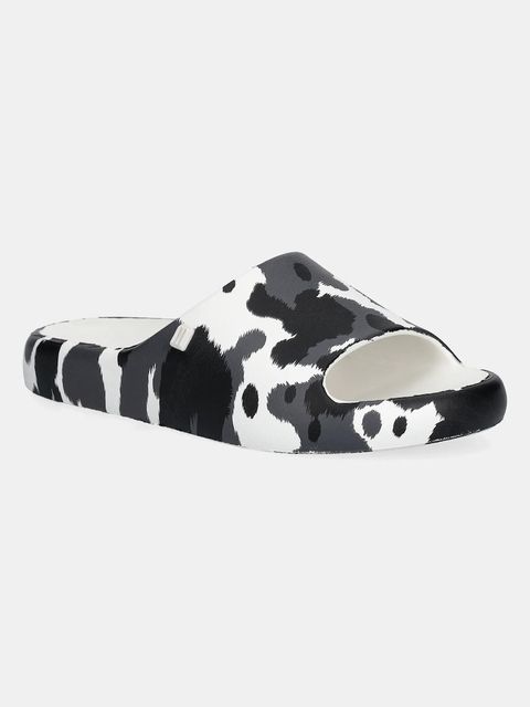 Melissa klapki MELISSA FREE PRINT SLIDE AD damskie kolor czarny M 33973.BC247 - zdjęcie produktu nr 1