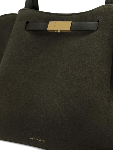 DeMellier The Midi New York suede tote bag - Green