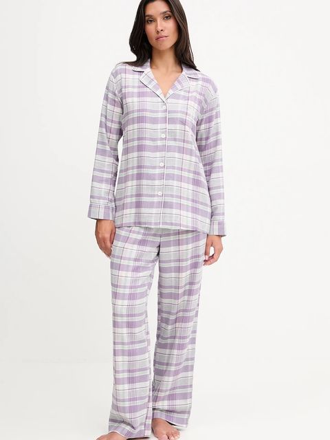 Lauren Ralph Lauren piżama damska kolor fioletowy ILN92448 - zdjęcie produktu nr 1