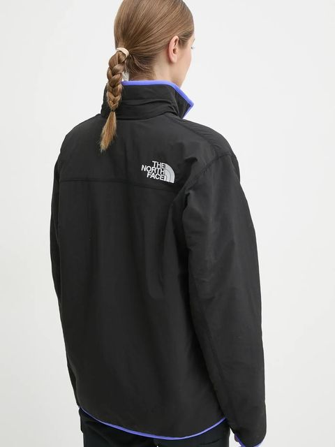 The North Face kurtka dwustronna TNF x Yinka Ilori kolor beżowy przejściowa NF0A89GK4D51