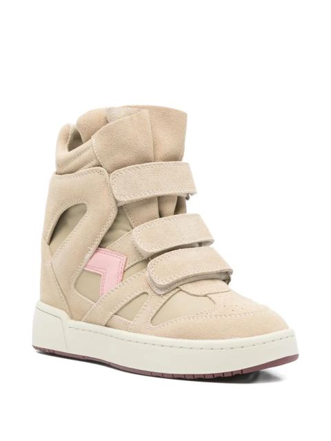 ISABEL MARANT touch-strap sneakers - Neutrals - zdjęcie produktu nr 2