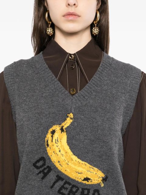 FARM Rio Banana Da Terra vest - Grey