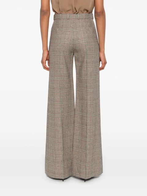 Chloé Prince Of Wales-check trousers - Neutrals