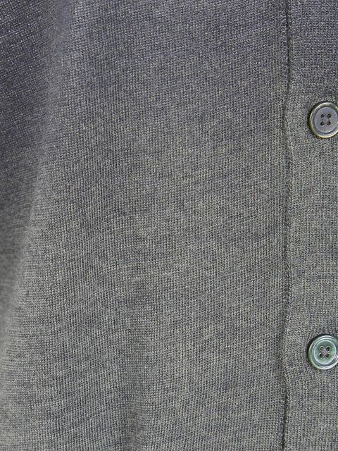 Maison Margiela button ombre cardigan - Grey - zdjęcie produktu nr 2