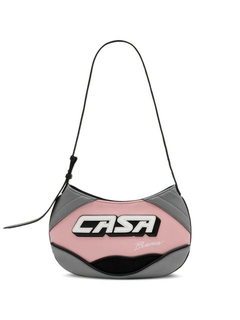 Casablanca Slim Biker shoulder bag - Pink - zdjęcie produktu nr 1