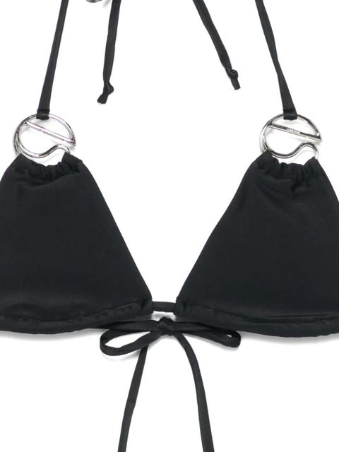 Coperni logo-appliqué bikini top - Black - zdjęcie produktu nr 2