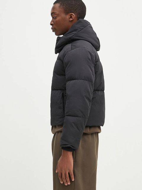 Pangaia kurtka kolor czarny zimowa 10002298