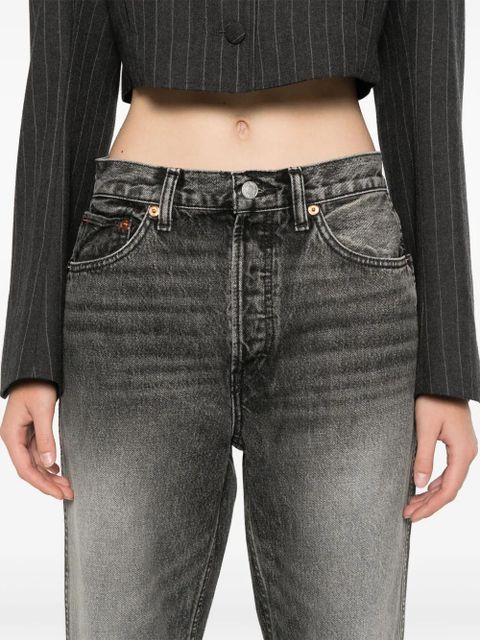 RE/DONE 90s high-rise loose jeans - Black