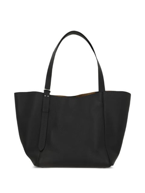 Max Mara leather strap tote bag - Black - zdjęcie produktu nr 2