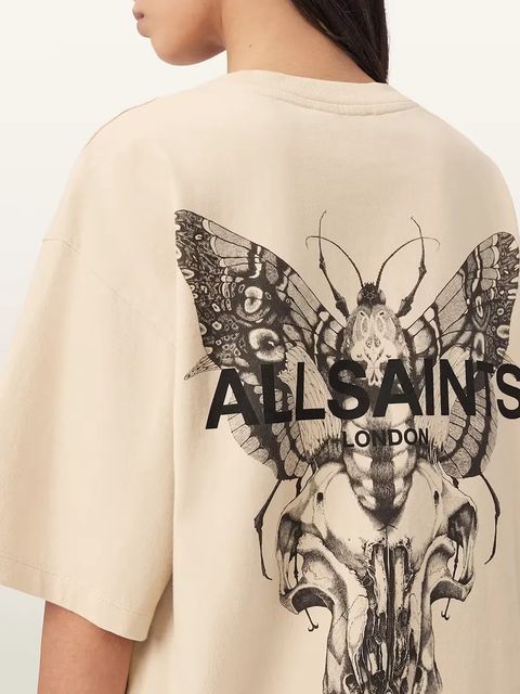 AllSaints t-shirt bawełniany HALIS