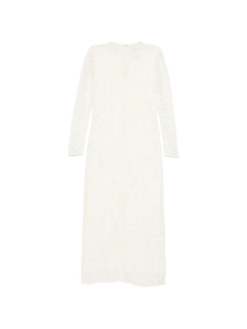 FARM Rio floral-embroidered maxi dress - Neutrals - zdjęcie produktu nr 1