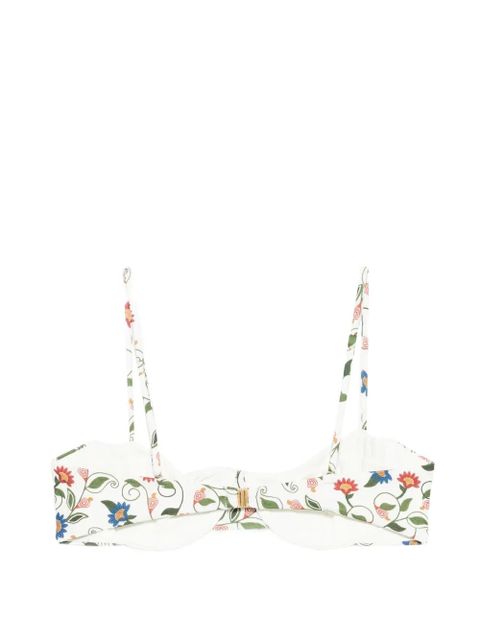 FARM Rio embroidered underwire bikini top - White - zdjęcie produktu nr 2