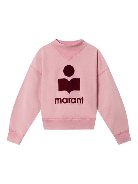 MARANT ÉTOILE Moby logo sweatshirt - Pink - zdjęcie produktu nr 1