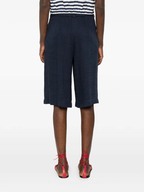 Maje pleated shorts - Blue