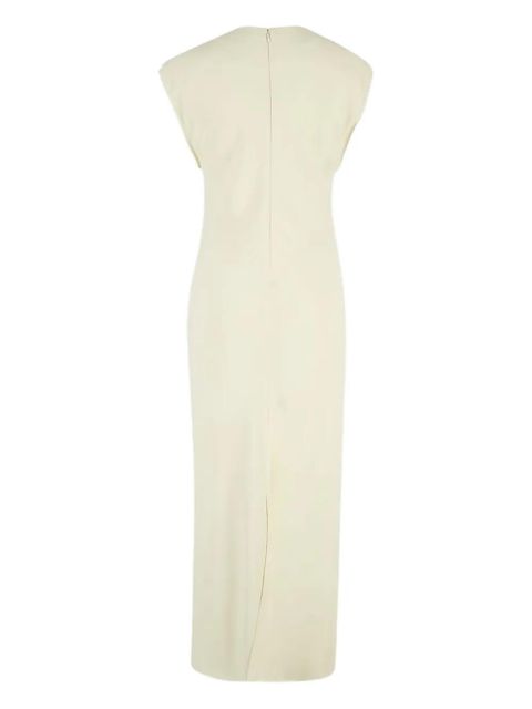 AMI Paris raw-edge midi dress - Neutrals - zdjęcie produktu nr 2