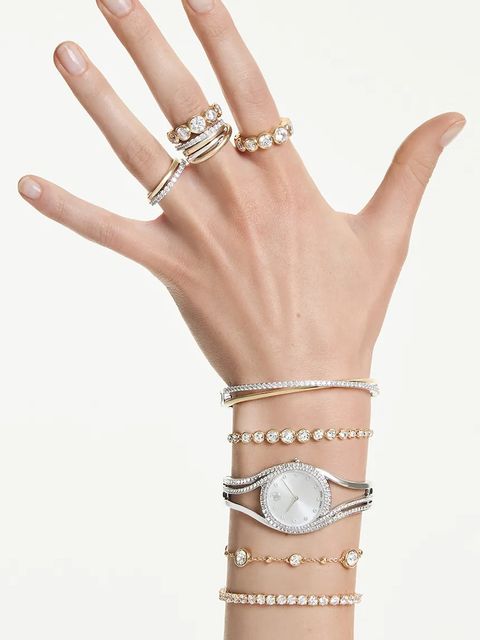 Swarovski pierścionek HYPERBOLA 3-pack