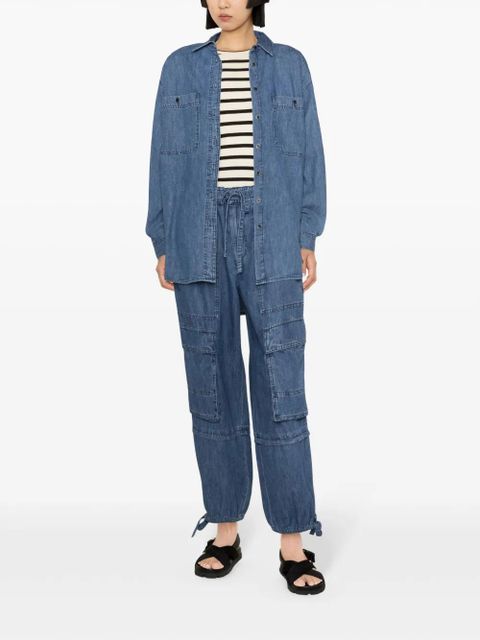 MARANT ÉTOILE Ivy high-rise wide-leg jeans - Blue - zdjęcie produktu nr 2