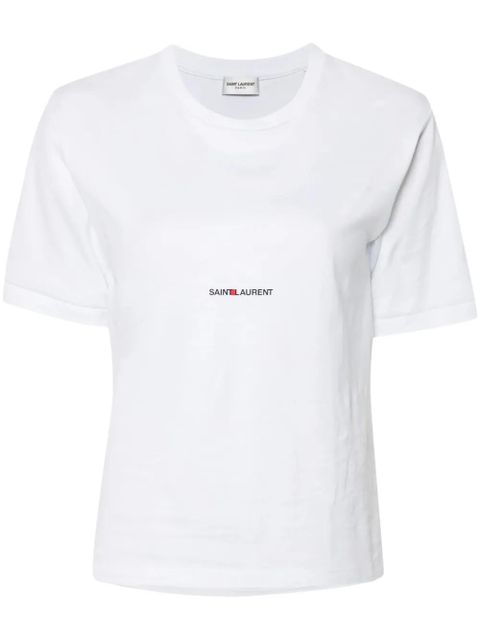 Saint Laurent logo-print T-shirt - White - zdjęcie produktu nr 1