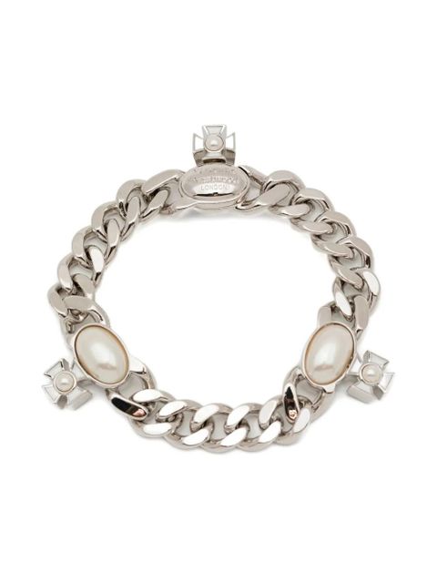 Vivienne Westwood Gaby bracelet - Silver - zdjęcie produktu nr 1