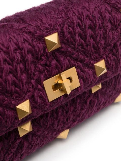 Valentino Garavani Roman Stud tote bag - Purple
