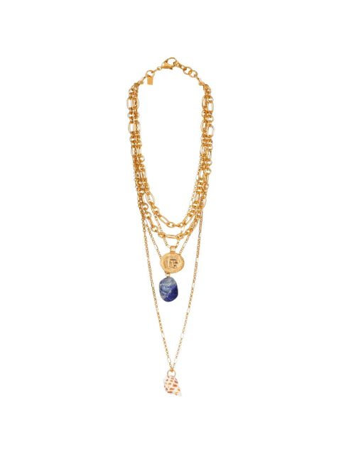Balmain multi-charms necklace - Gold - zdjęcie produktu nr 1