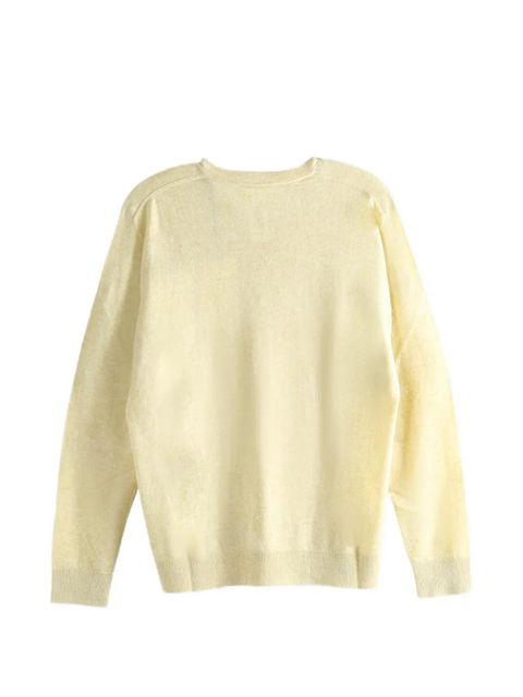The Row Nian V-neck sweater - Yellow - zdjęcie produktu nr 2
