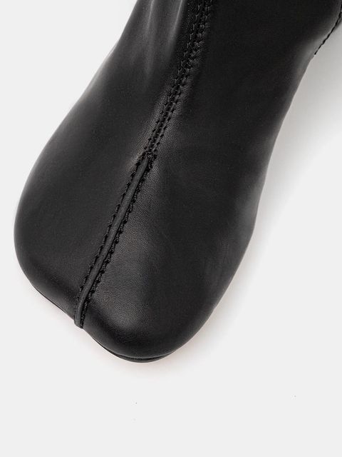 MM6 Maison Margiela kozaki skórzane