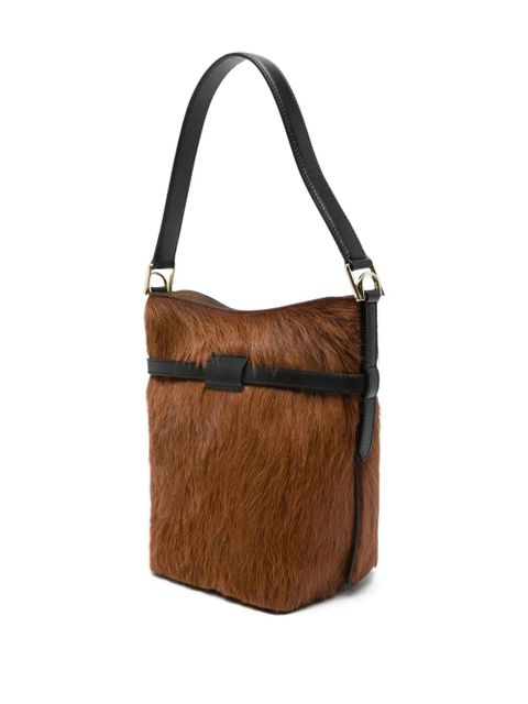 ATP Atelier Lierna buckled shoulder bag - Brown