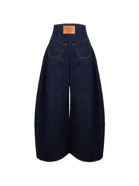 A.W.A.K.E. Mode Rounded jeans - Blue - zdjęcie produktu nr 2