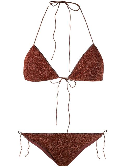 Oséree two-piece bikini set - Brown - zdjęcie produktu nr 1
