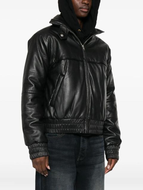 Gimaguas zip-up smocked jacket - Black - zdjęcie produktu nr 2