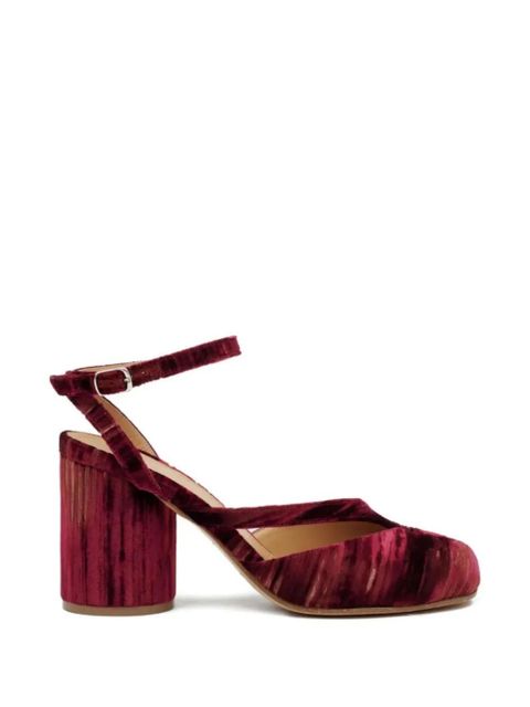 Maison Margiela 80mm Tabi ankle-strap sandals - Red - zdjęcie produktu nr 2