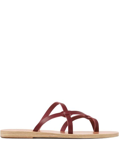 Ancient Greek Sandals leather sandals - Red - zdjęcie produktu nr 1