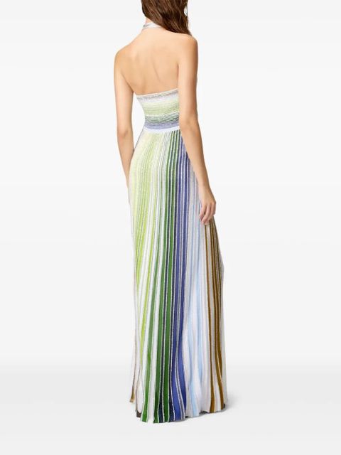 Missoni striped maxi dress - Green