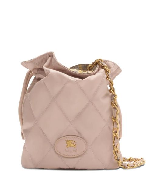 Burberry quilted chain-strap bucket bag - Pink - zdjęcie produktu nr 1