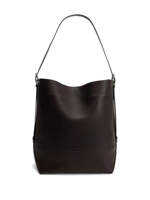 LEMAIRE large belted tote bag - Brown