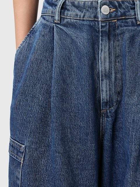 AllSaints jeansy SOL damskie high waist W005TD - zdjęcie produktu nr 2