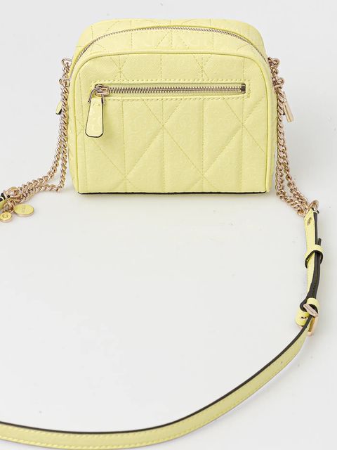 Guess torebka ALDINA kolor żółty HWGG96 63140 - zdjęcie produktu nr 2