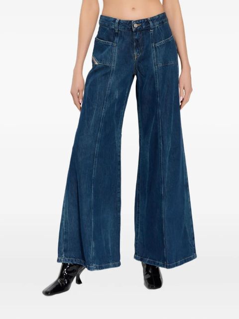 Diesel D-Akii 09n61 front-pockets jeans - Blue