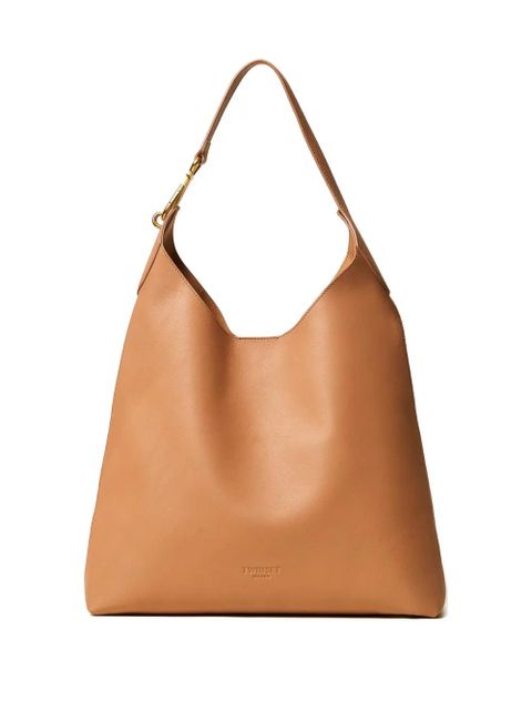 TWINSET leather shoulder bag - Neutrals - zdjęcie produktu nr 1