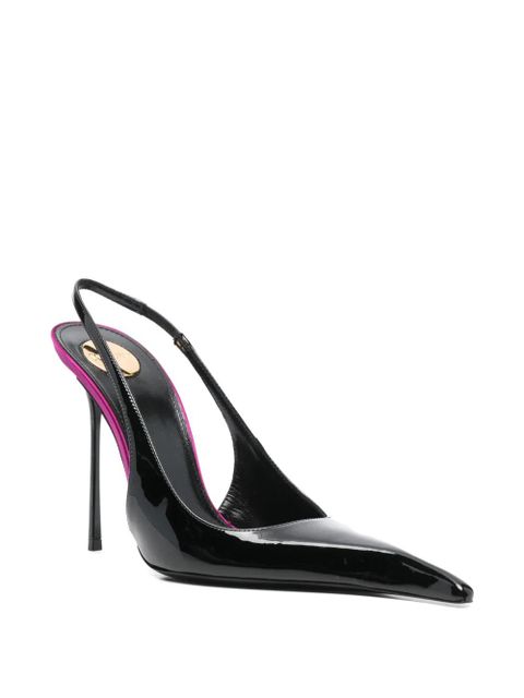 Saint Laurent 110mm Amalia pointed-toe pumps - Black