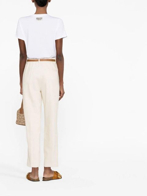 KHAITE The Emmylou cotton T-shirt - White