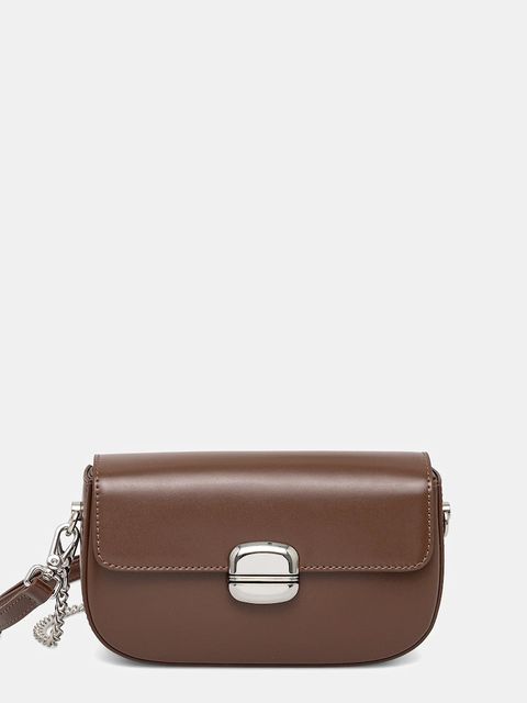 Answear.LAB torebka skórzana kolor brązowy - zdjęcie produktu nr 1