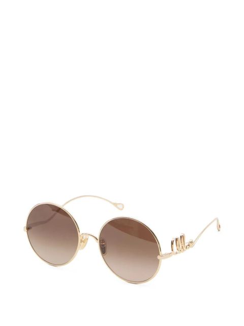 Chloé Iconic round-frame sunglasses - Gold - zdjęcie produktu nr 1