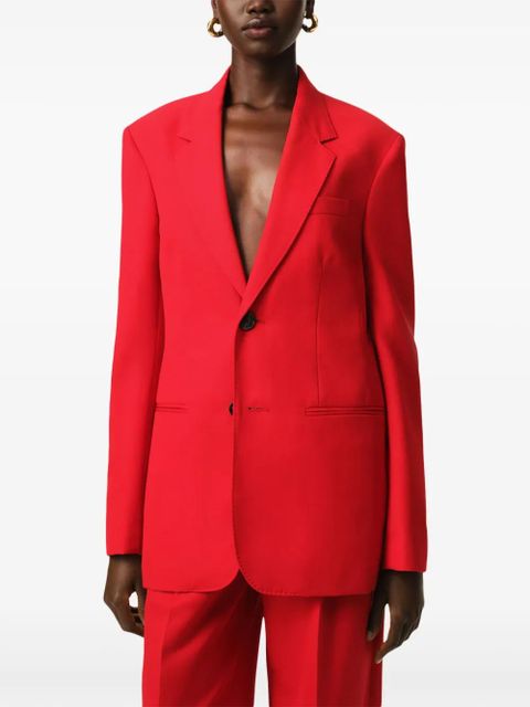 AMI Paris single-breasted blazer - Red