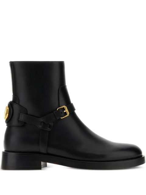 Valentino Garavani VLogo Signature ankle boots - Black - zdjęcie produktu nr 1